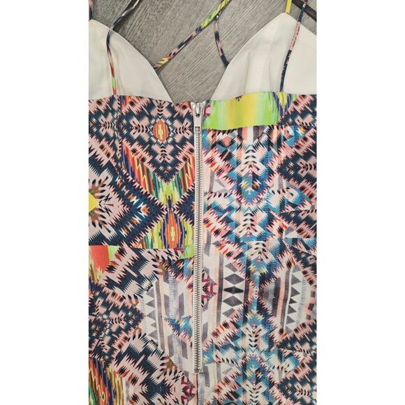 NBD x Naven‎ Twins Multicolor Tribal Print Mini Dress Size M - Picture 8 of 8